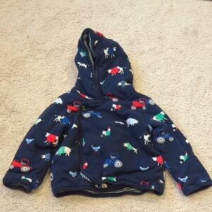 Joules Baby Hooded Wrap Sweatshirt